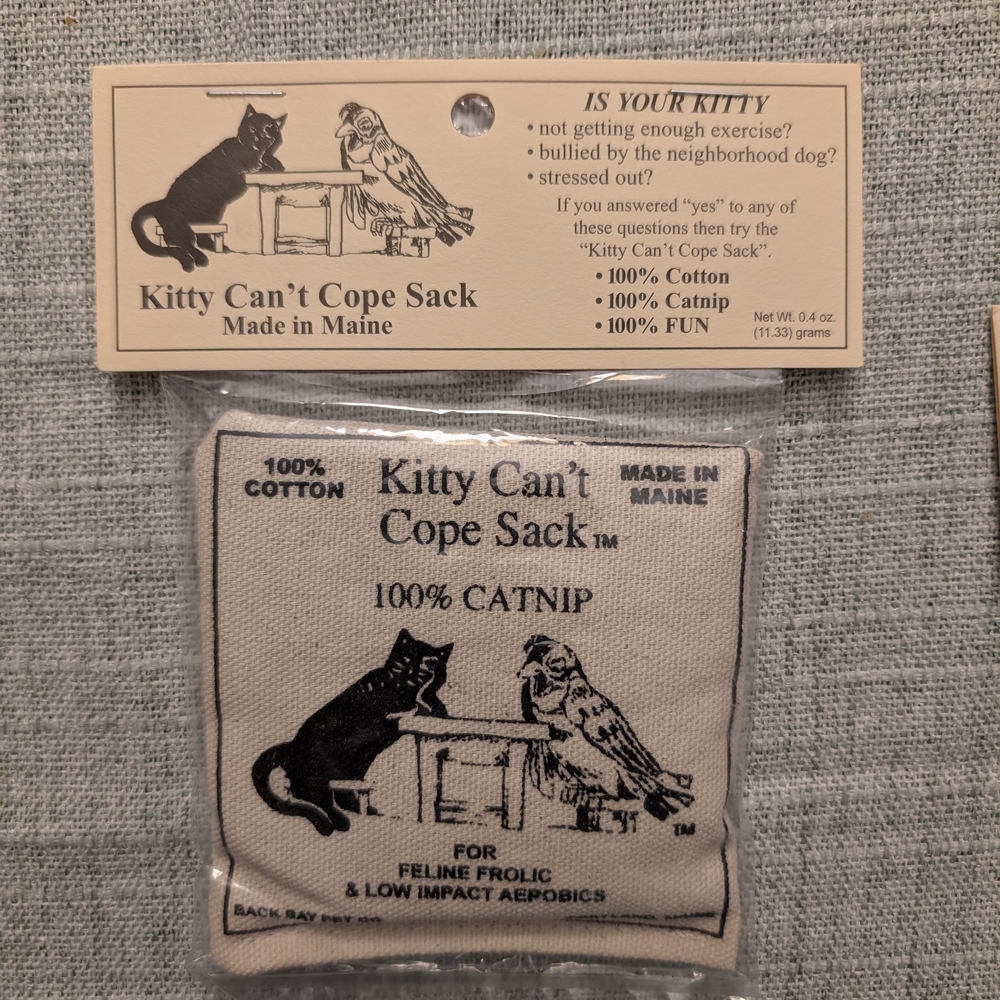 ☘️ 3/$33🐱Kitty Can't Cope Sacks (3 +1 Free)😻 ☘️ 3 for $33 ☘️